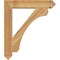 Ekena Millwork Legacy Arts & Crafts Rough Sawn Bracket, Western Red Cedar, 4"W x 26"D x 30"H BKT04X26X30LEC03RWR - alternate 2
